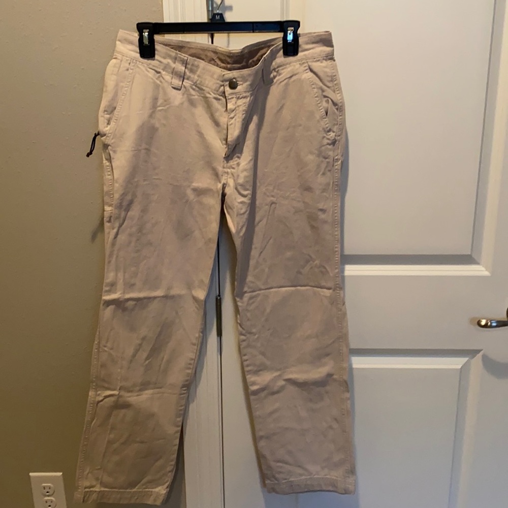 Light khaki Columbia work pants